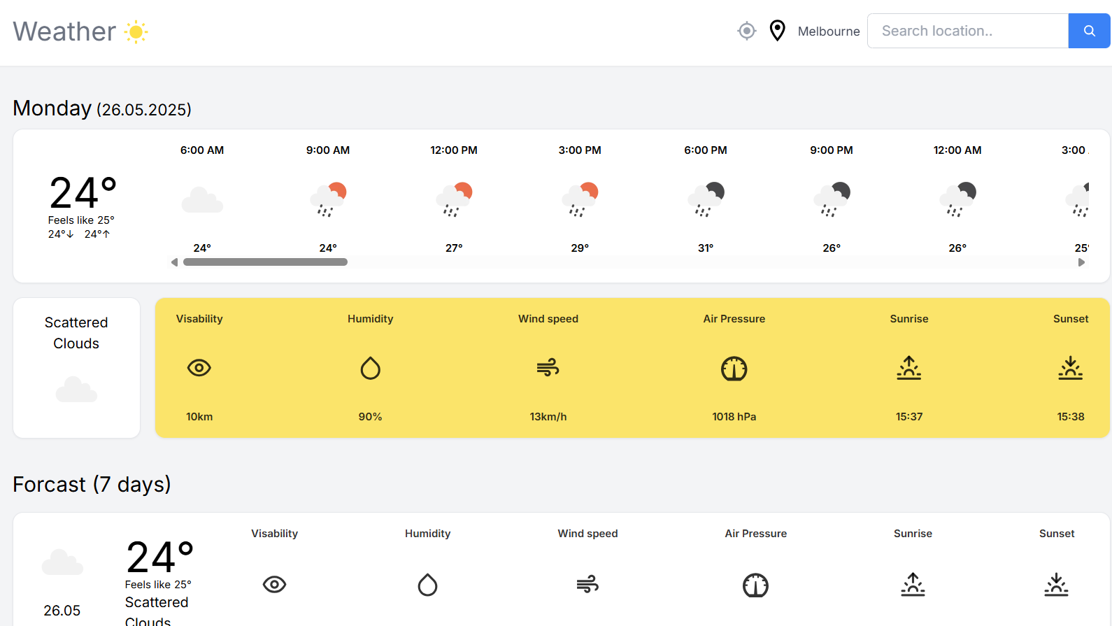 Weather App